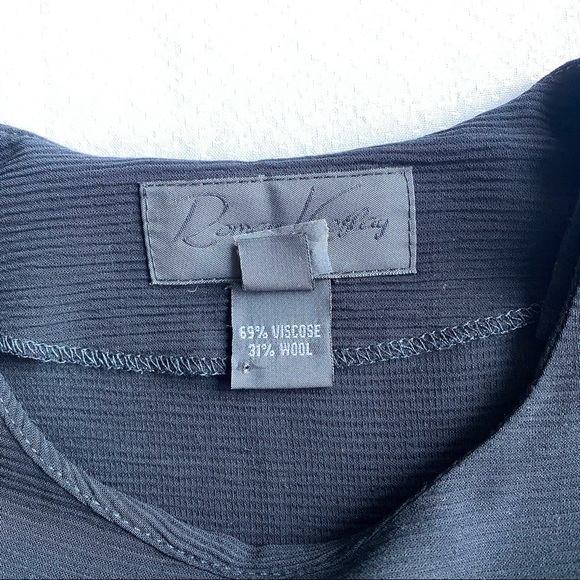 Vintage Roman Keflay  Shoulder Side Buttons Dress Shirt - Picture 9 of 10